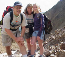 Pat, Cherie, and Genna Ranfranz